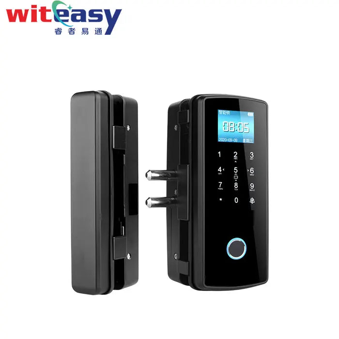 automatic biometric lock rfid IC card TUYA and Wifi APP combination home security fingerprint lock