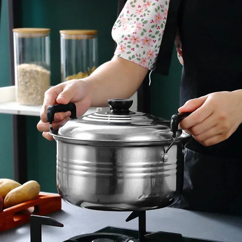 Premium Stainless Steel Soup & Stock Pot – Durable & Versatile Cooking Essential