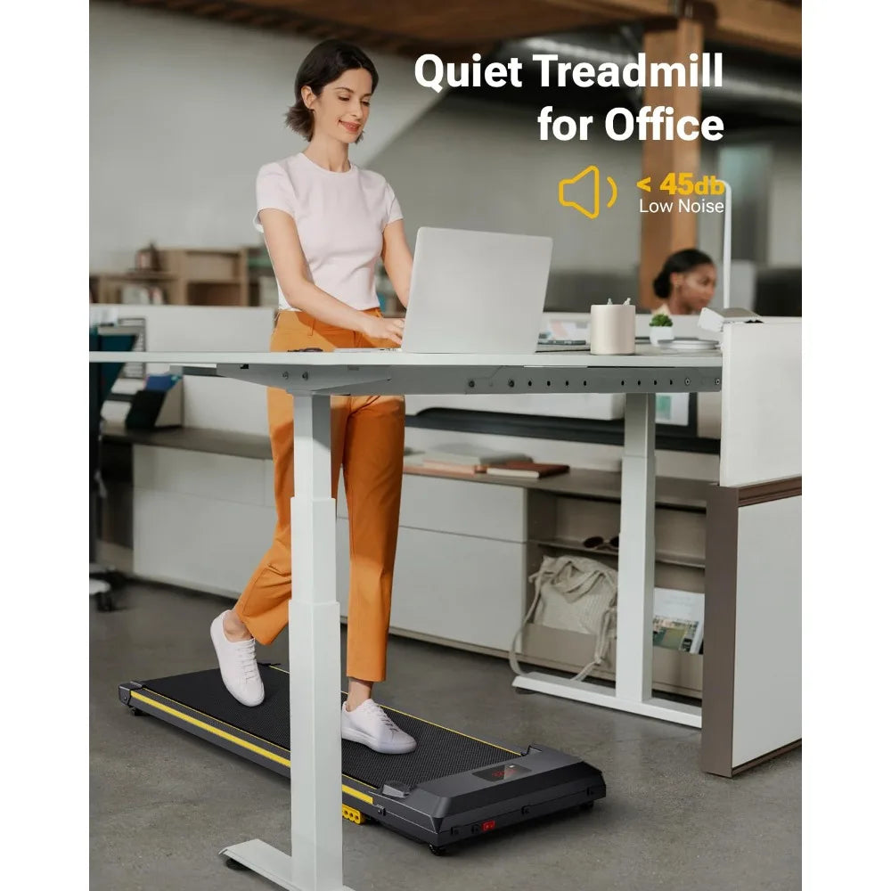 Walking Pad, Under Desk Treadmill, Portable Treadmills for Home/Office, Walking Pad Treadmill with Remote Control, LED Display