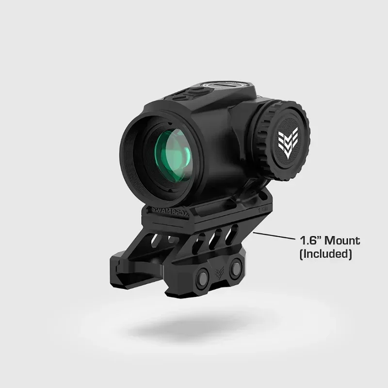 swampfox RAIDER 1X20 Prism Red Green Dot Sight 6 MOA