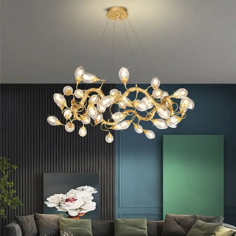 Modern LED All Fruiter Dinosaur Egg Ceiling Chandeliers Living Dining Room Pendent Lamp Home Decor Hanging Light Luster Fixtures