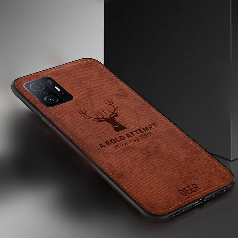 Fashion Cloth Pattern Phone Case For Xiaomi Mi 14 13 11 Lite 10 9T 10T 11T 12T 13T Pro 12X 12 Pro Soft Deer Cover