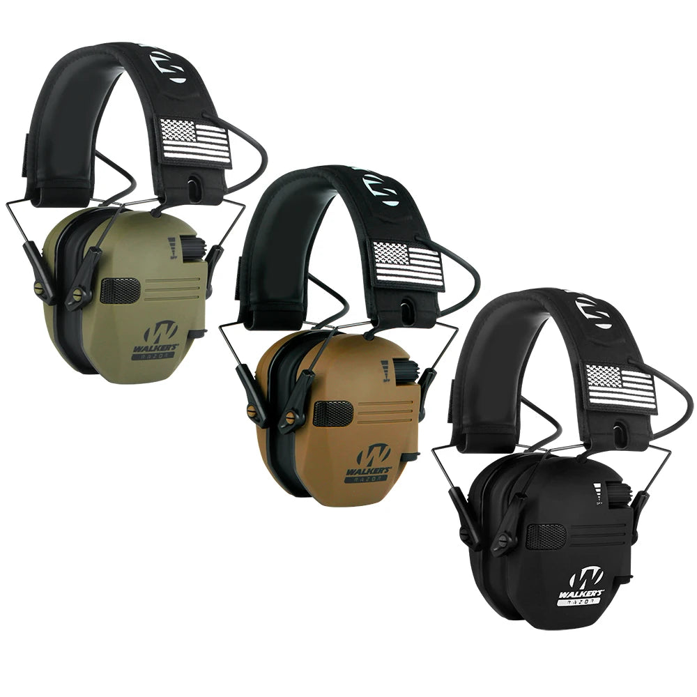 Original Tactical Electronic Shooting Earmuff Outdoor Sports Anti-noise Headset Impact Sound Amplification Hearing