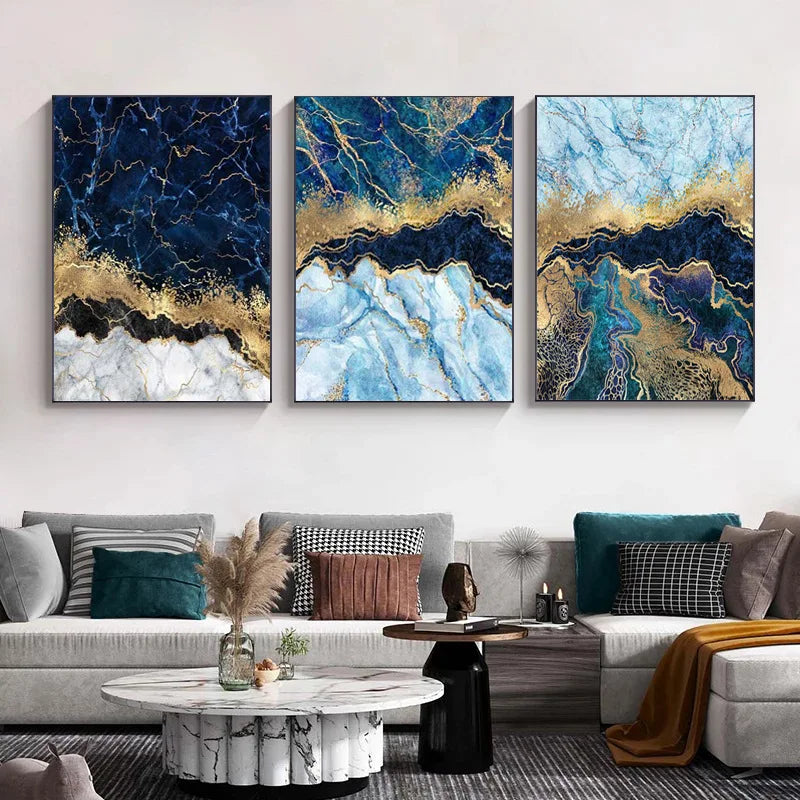 Abstract Canvas Wall Art – Unframed Print