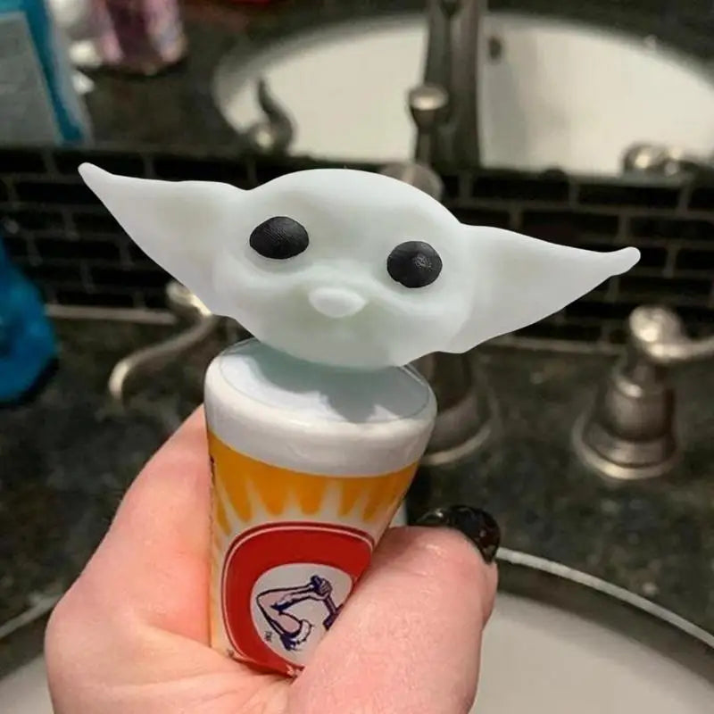 Cute Toothpaste Head Funny Toothpaste Dispenser Cartoon Toothpaste Squeezer Novelty Bathroom Accessories Household for Children