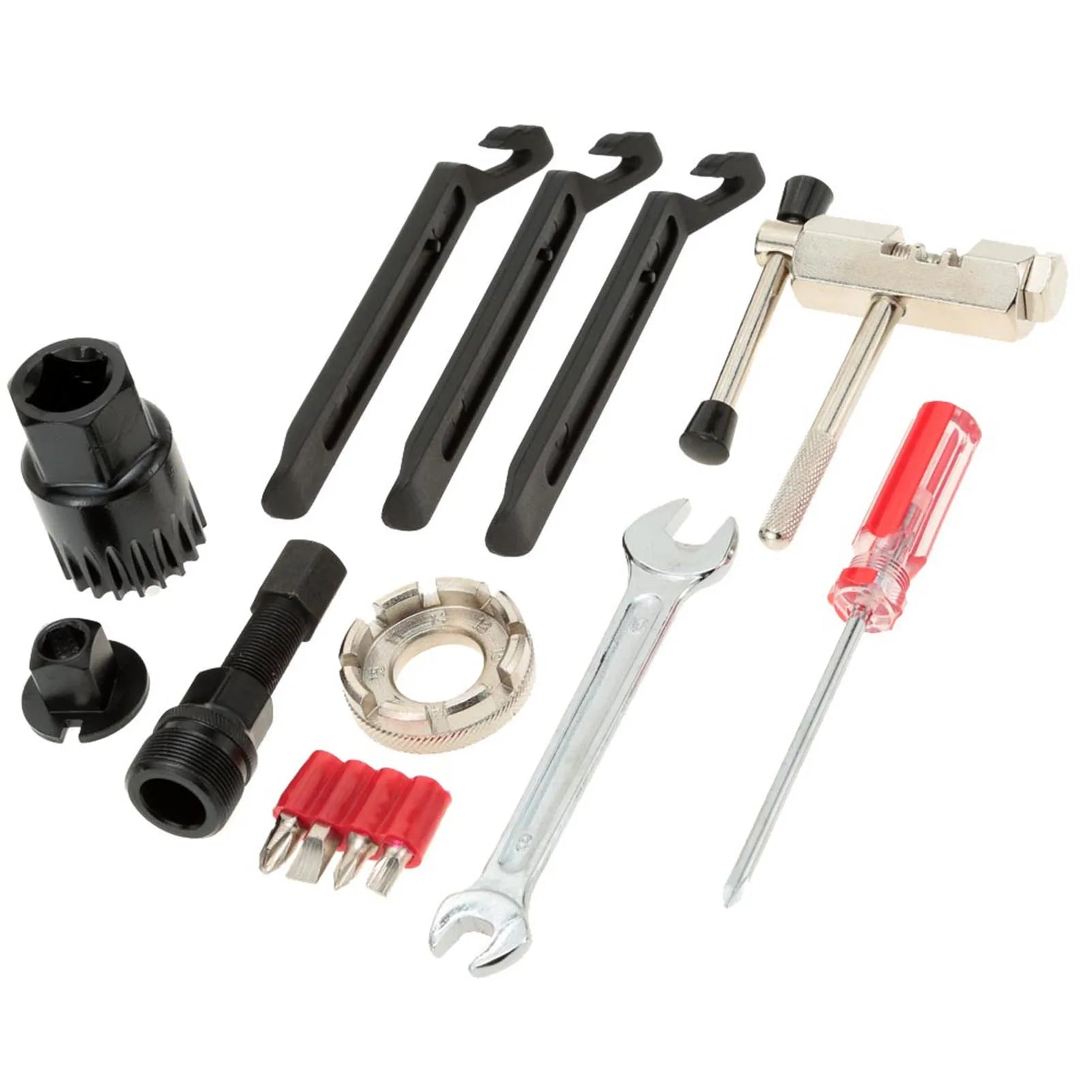 Lixada Portable Multifunctional Cycle Bicycle Bike Repair Tool Kit Set Includes Different Kinds of Carbon Steel Tools