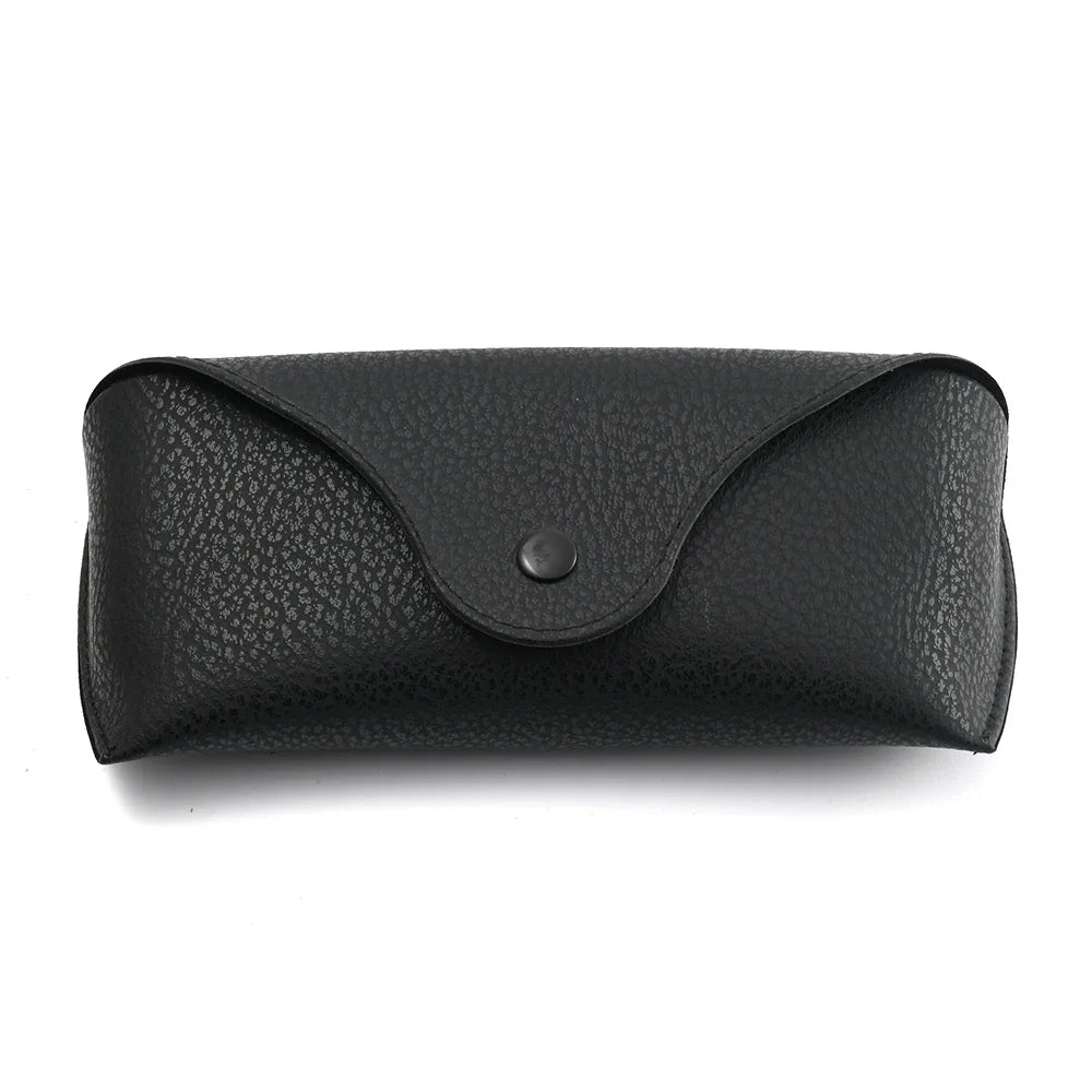 2024 Fashion Leather Soft Sunglasses Case for Men Luxury Designer Glasses Box Bag Hard Protector Eyeglasses Accessories