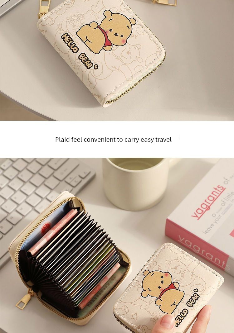 Ultra-Thin Compact Cute Portable Anti-Degaussing Card Holder