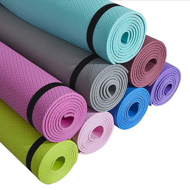 3MM-6MM Thick Yoga Mat Anti-skid Sports Fitness Mat  EVA Comfort Foam yoga matt for Exercise, Yoga, and Pilates Gymnastics mat